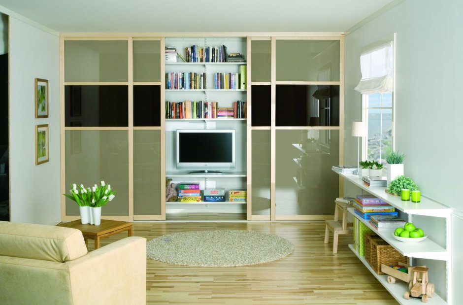 Шкаф с телевизором в гостиную