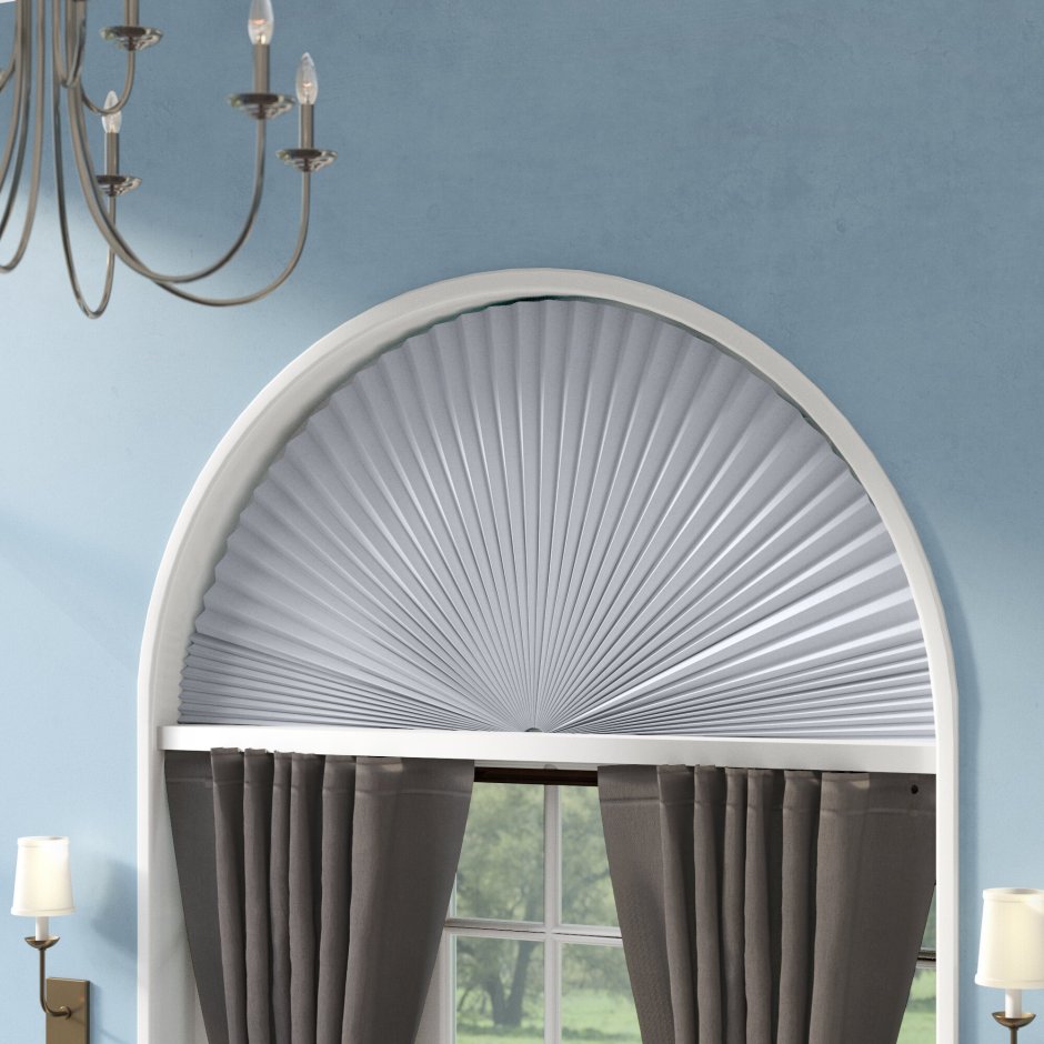 Занавески на круглые окна