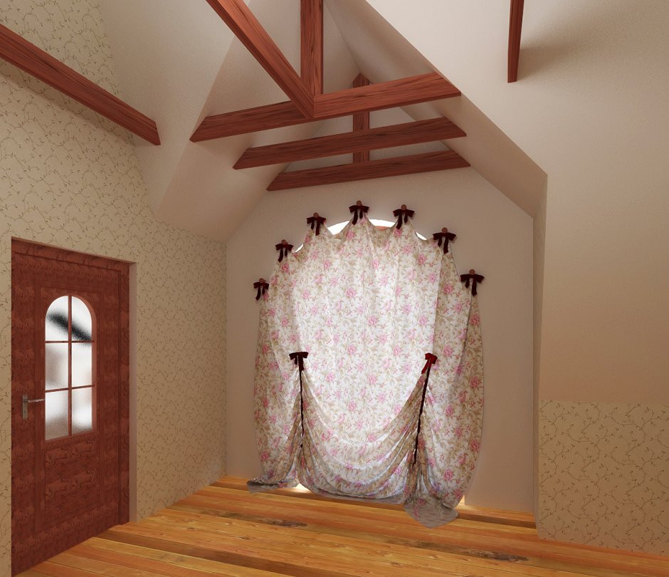 Шторы на арочные окна