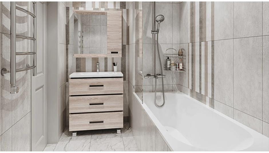 Готовые решения для ванной комнаты Леруа