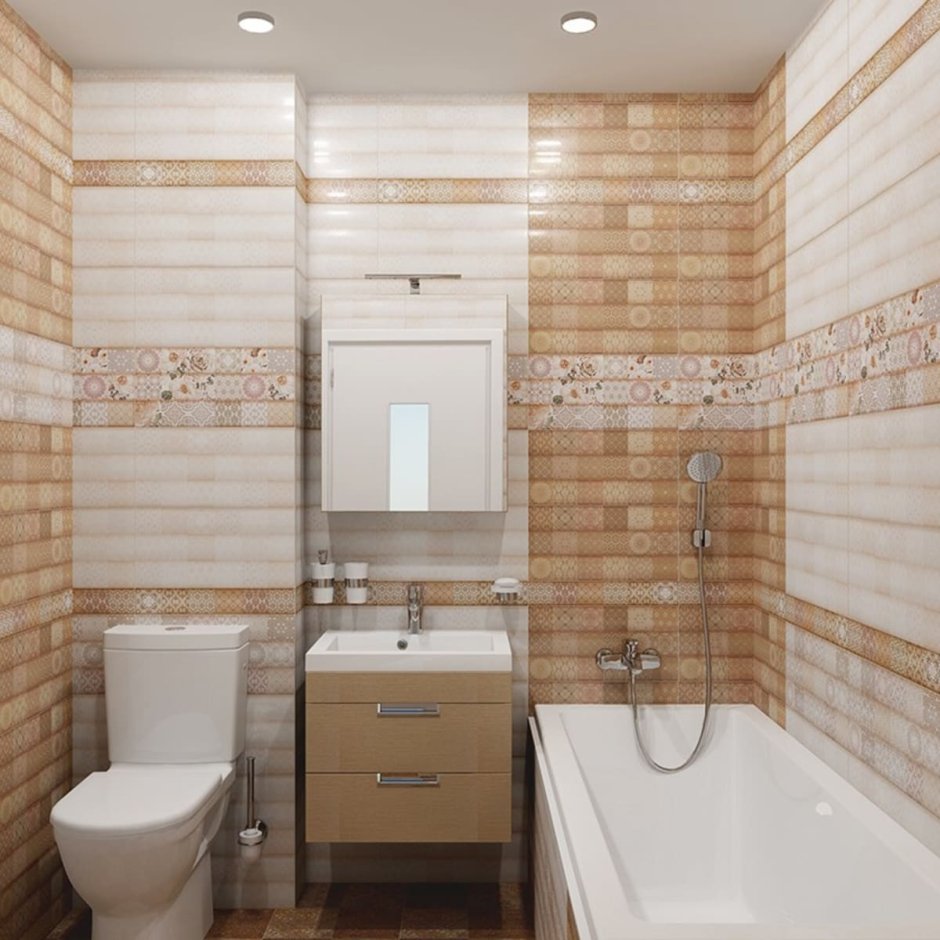 Плитка для ванной из Леруа Мерлен