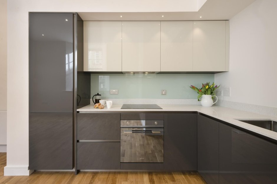 Кухни цвета капучино матовый