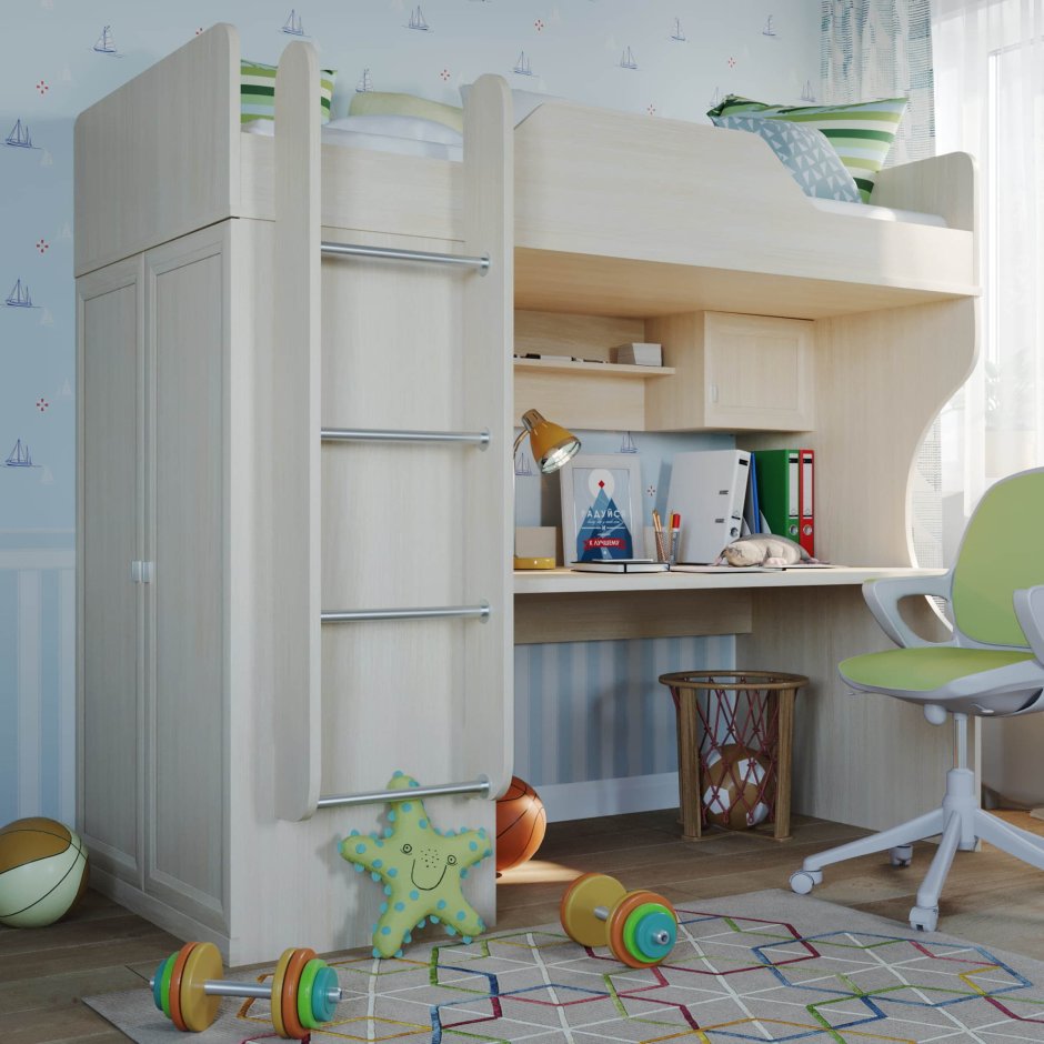 Кровать двухъярусная Лаворо