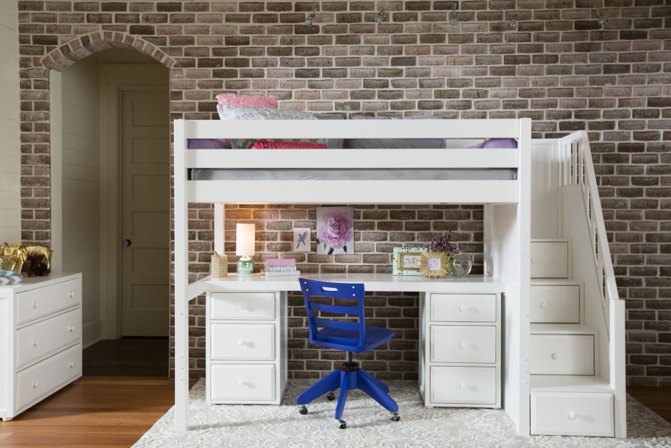 Кровать-чердак сказка венге / белфорт