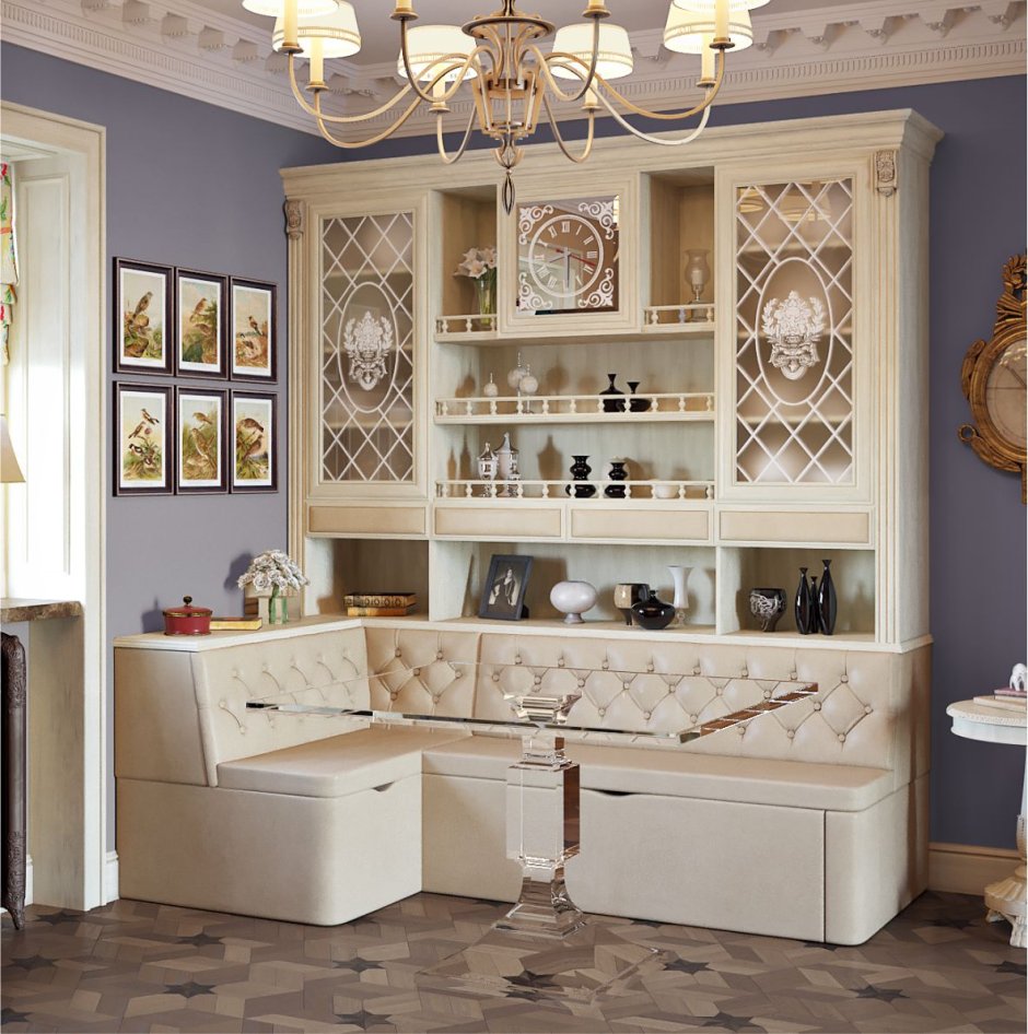 Винтажная мебель в интерьере