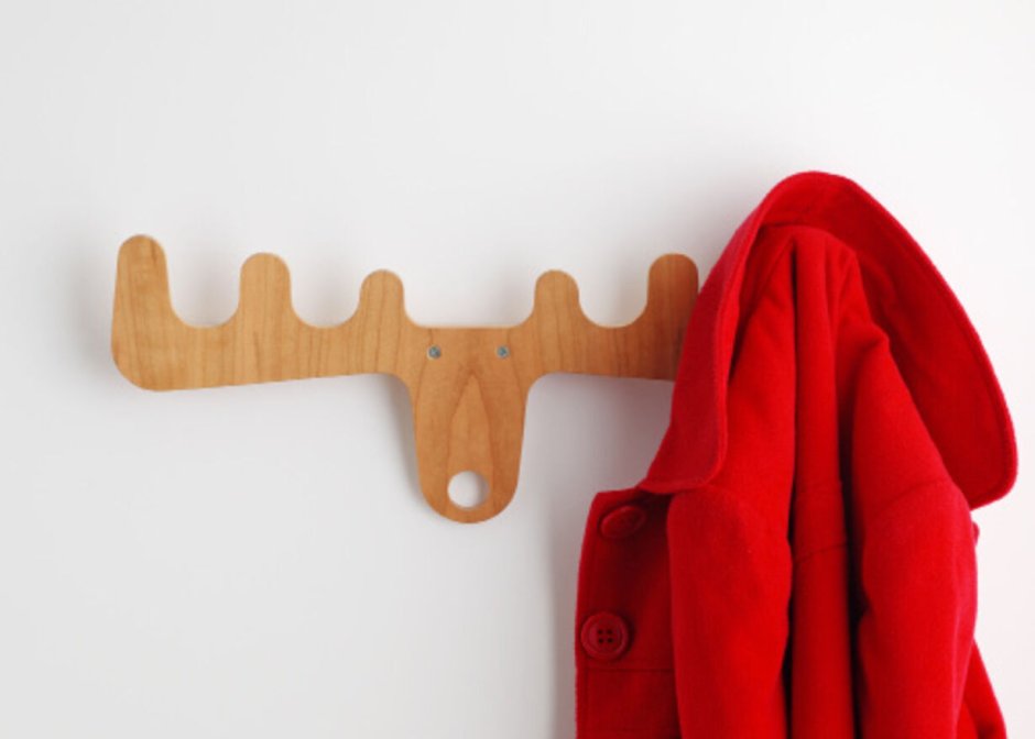 Поделки из дерева своими руками вешалка
