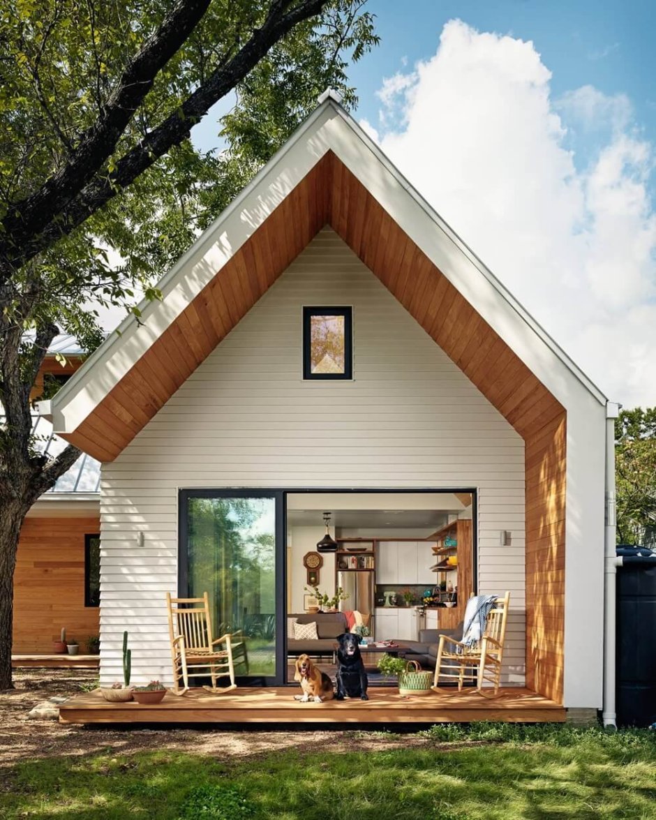 Дача в стиле Сканди