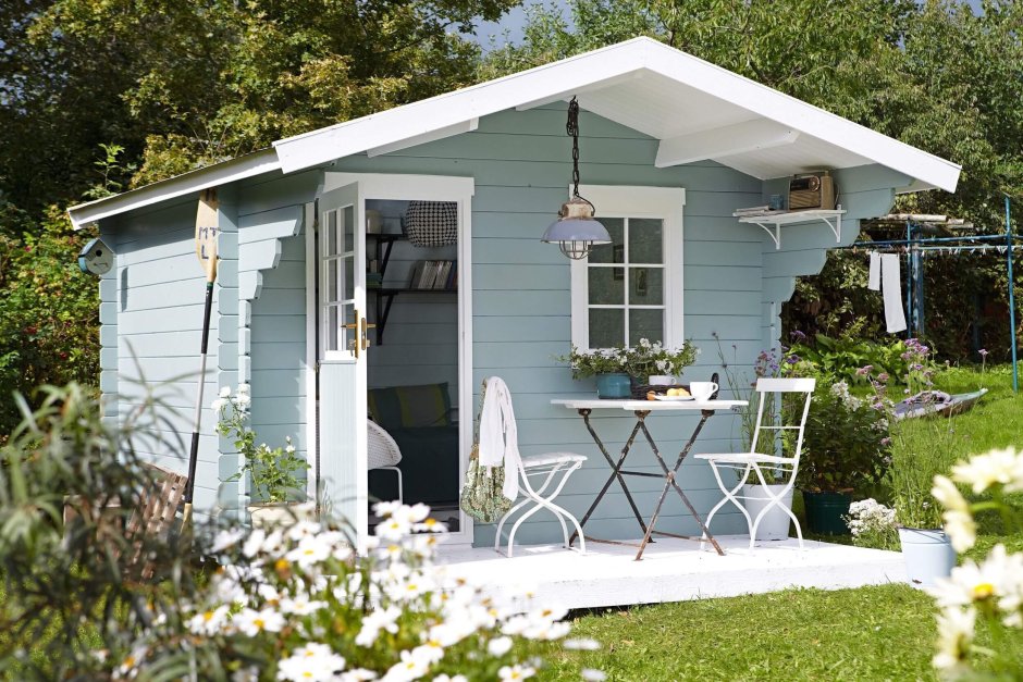 Комната на даче в скандинавском стиле