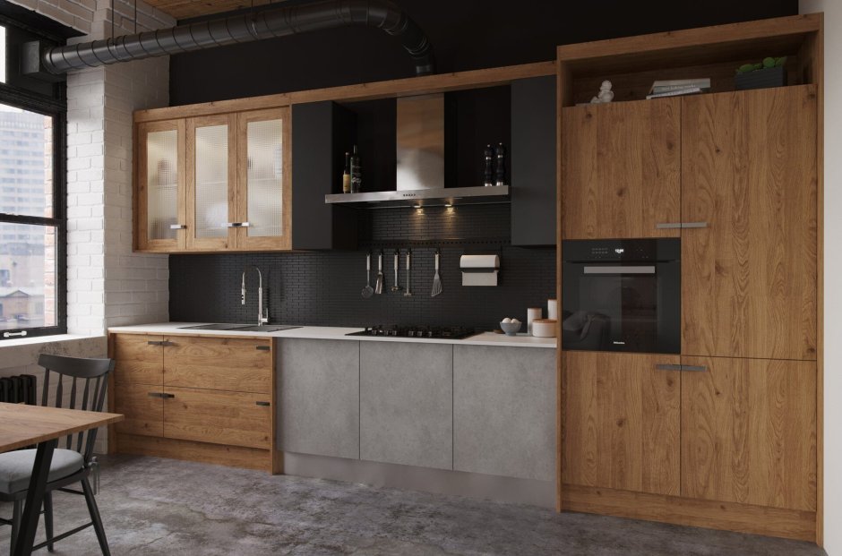 Кухня Эггер лофт