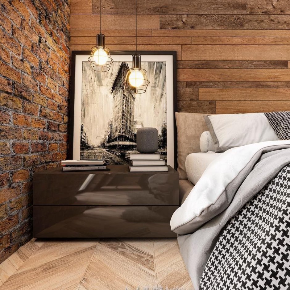 Кухня лофт ДСВ дуб Майский