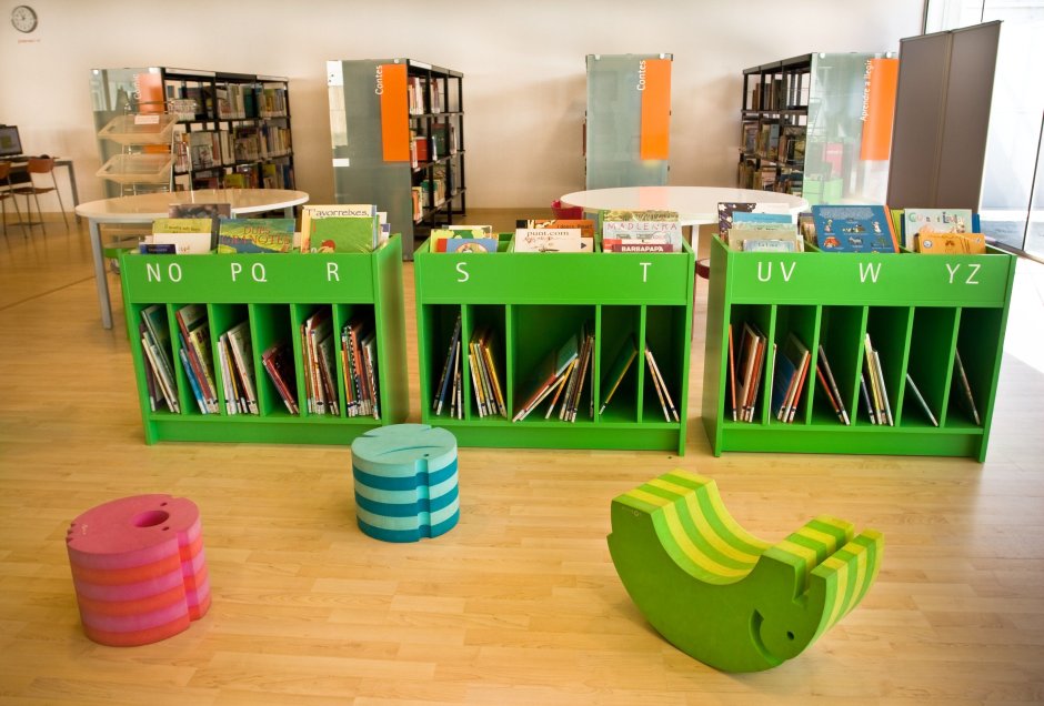 Модульные детские библиотеки