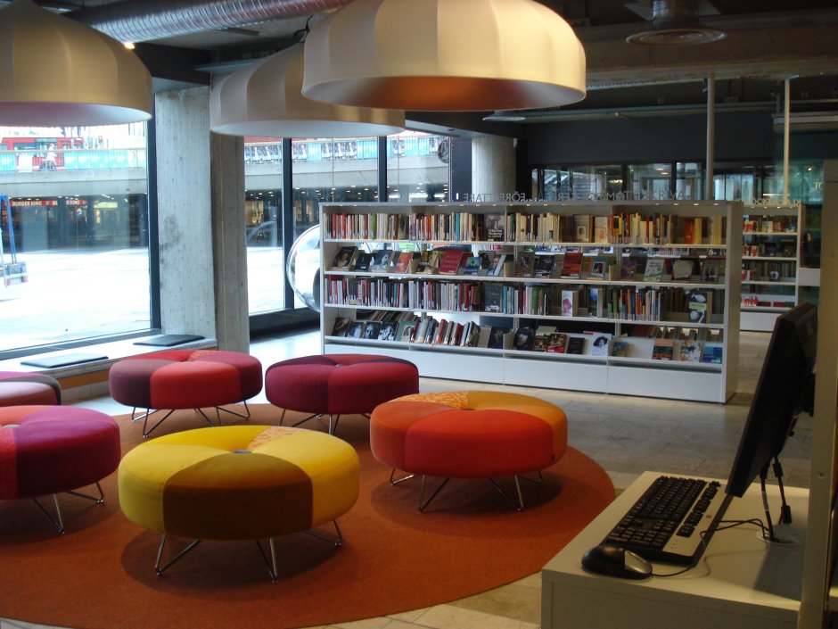 Библиотека будущего мебель