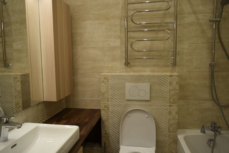 Маленький полотенцесушитель водяной