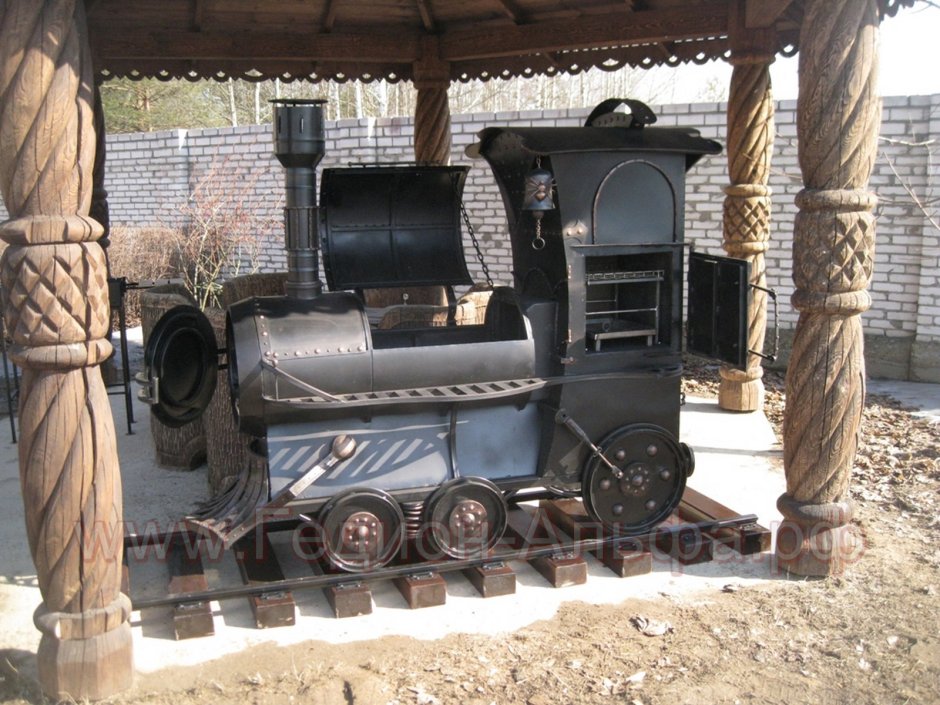 Мангал паровоз