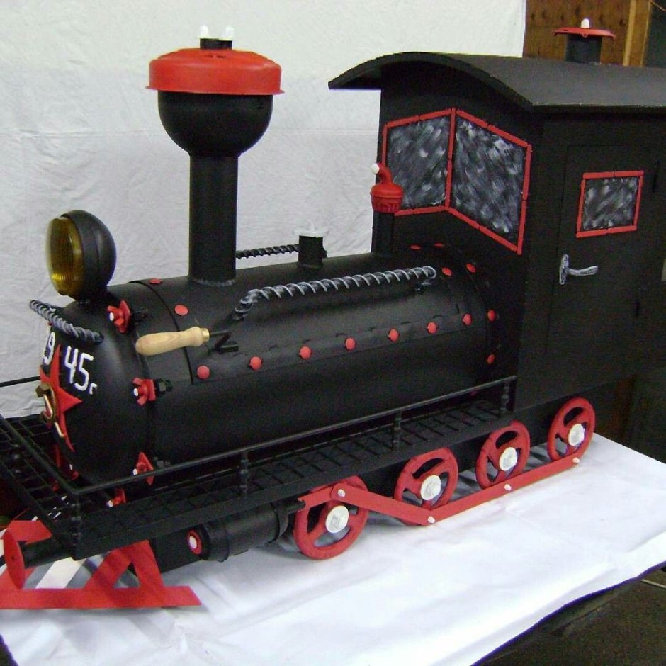 Мангал пожарная машина