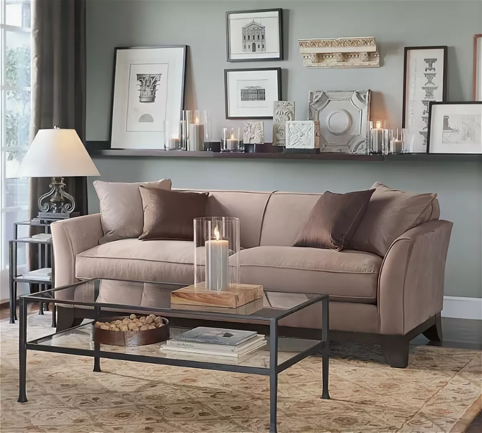 Два дивана в интерьере