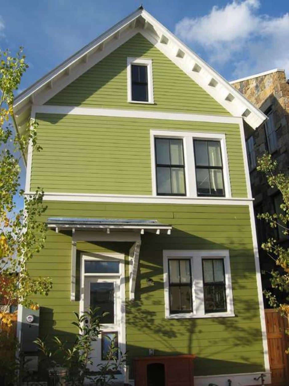 Цвета загородных домов