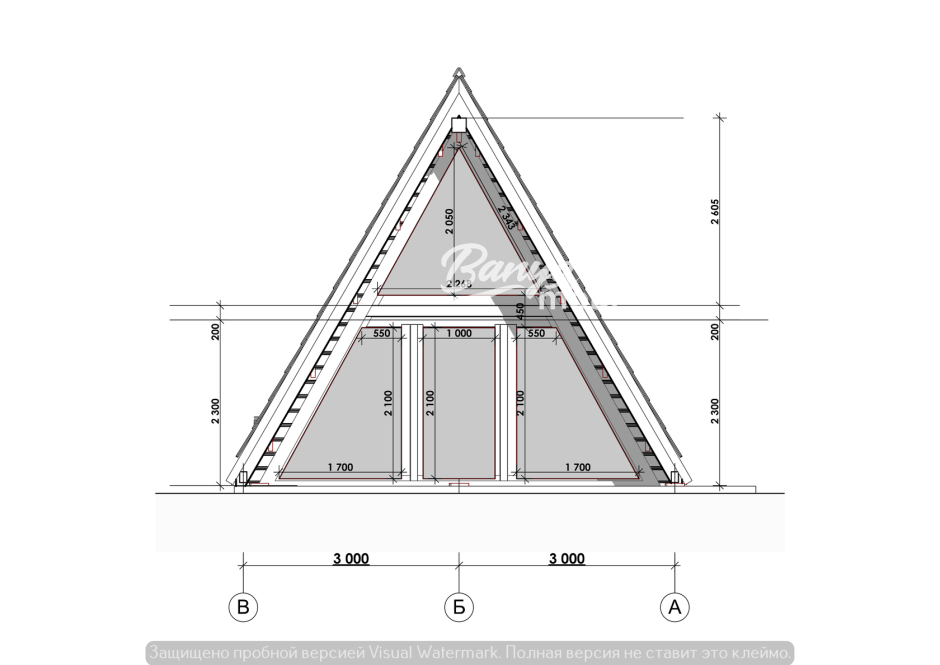 Дом баня планировка 6х12