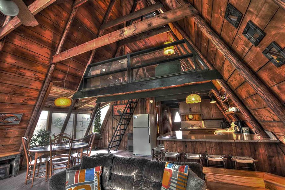 Современный Скандинавский стиль в интерьере дома фахверк