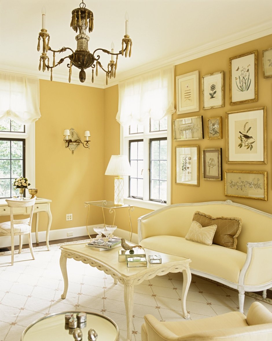 Интерьер в пастельных тонах