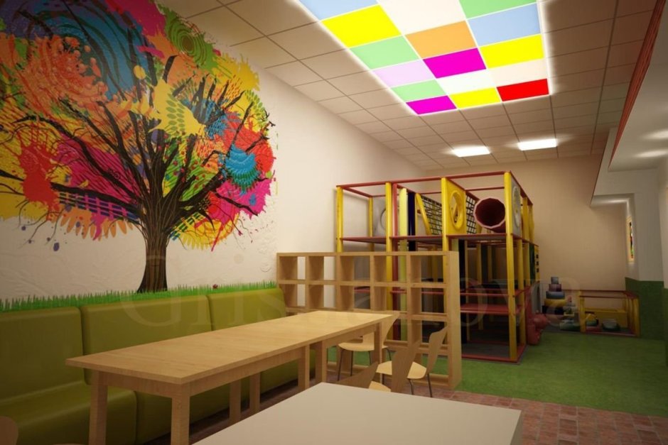 Интерьер изостудии для детей