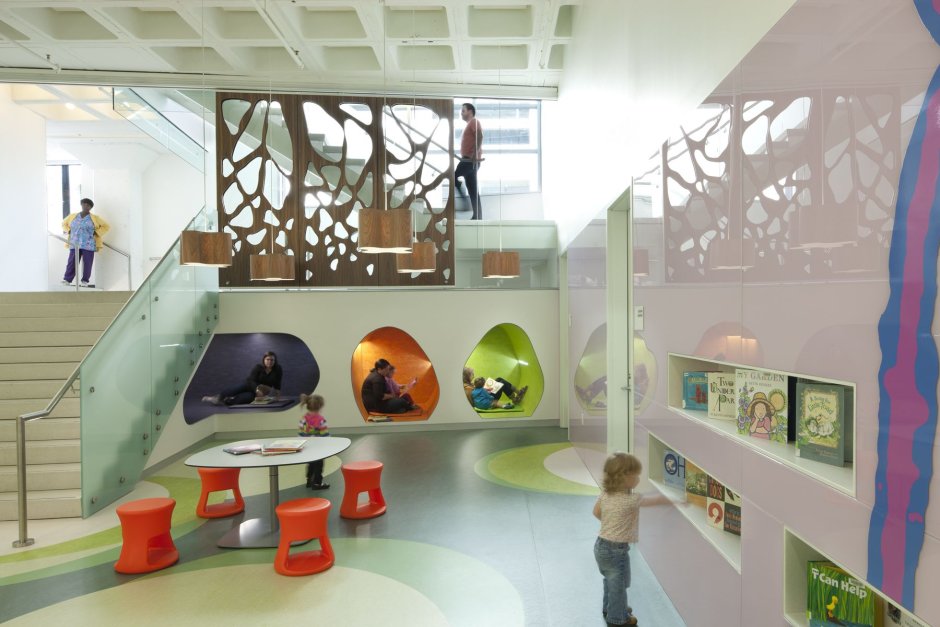 Необычные детские библиотеки