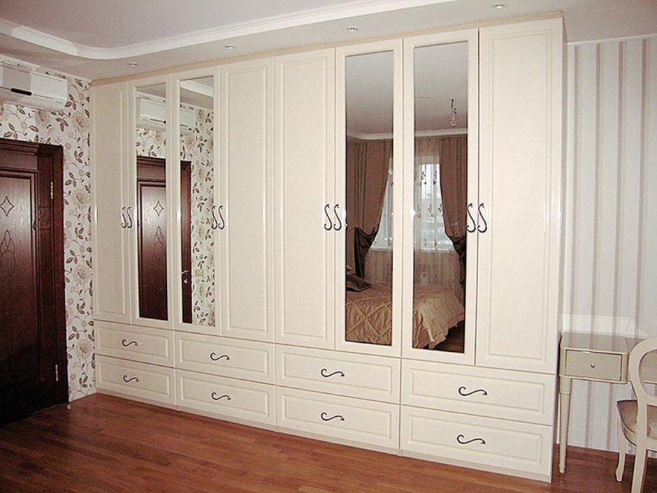 Встроенный шкаф икеа