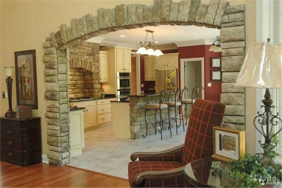 Евроремонт квартир декоративным камнем