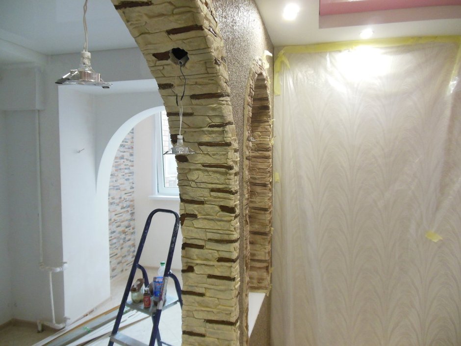 Арка из кирпича