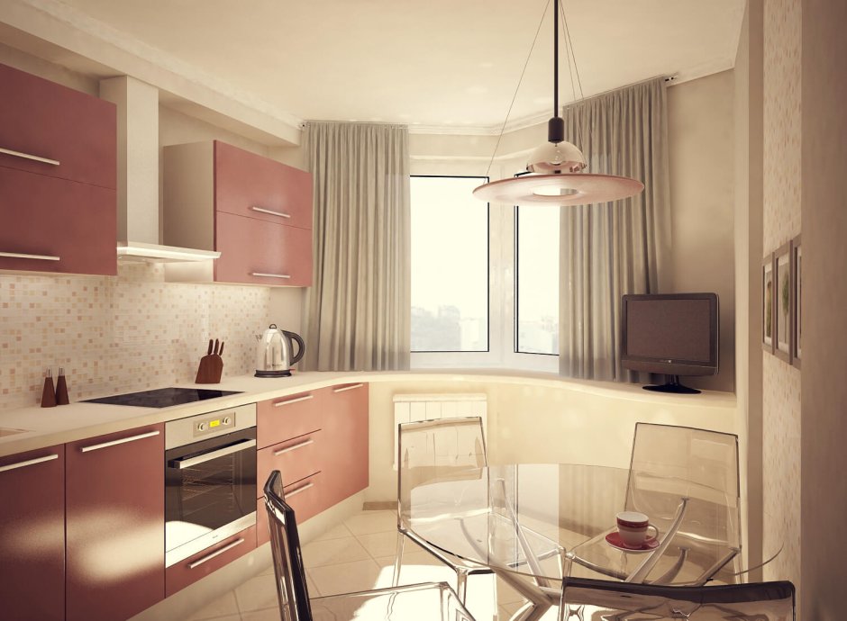 Планировка кухни п44т двушка