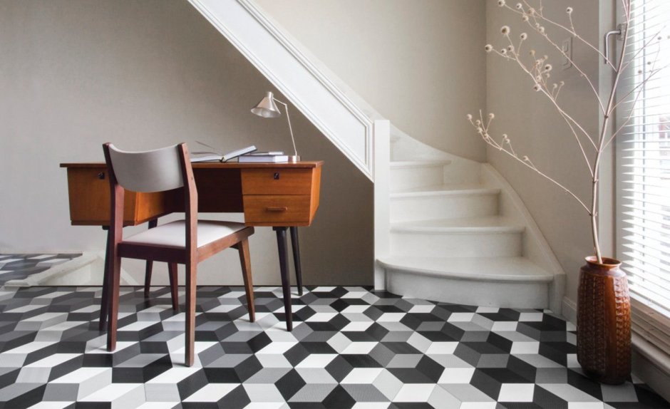 Ванная туалет кварц винил