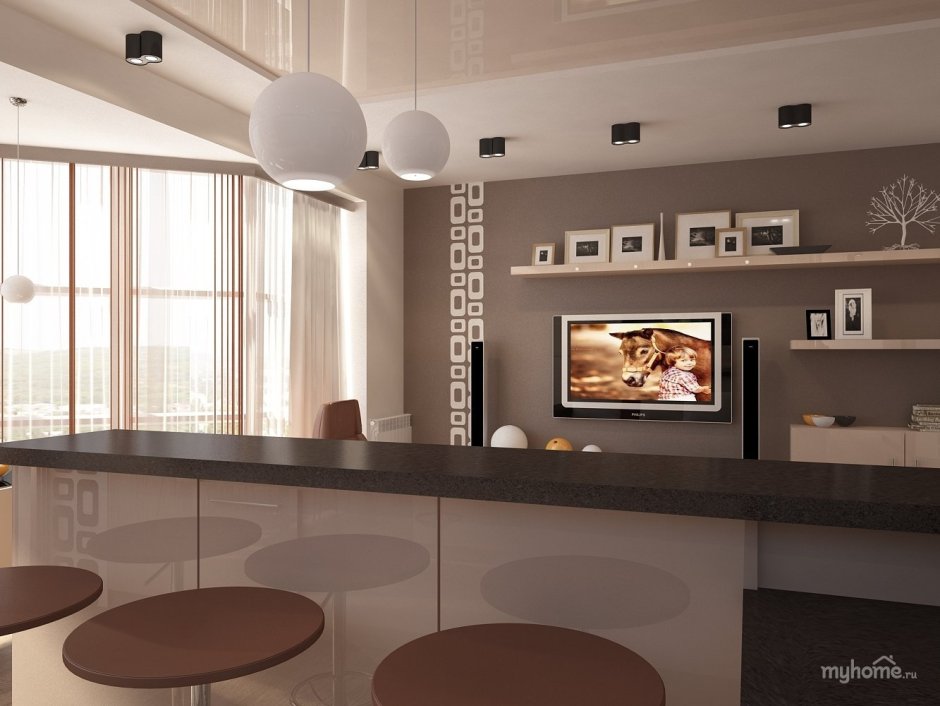 Модульная гостиная латте Атлант