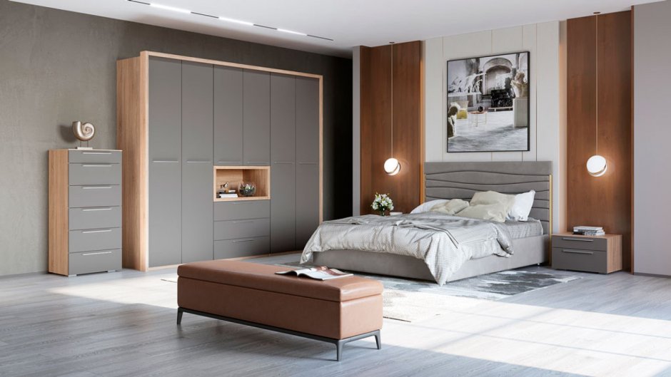 Цветовая палитра для интерьера спальни