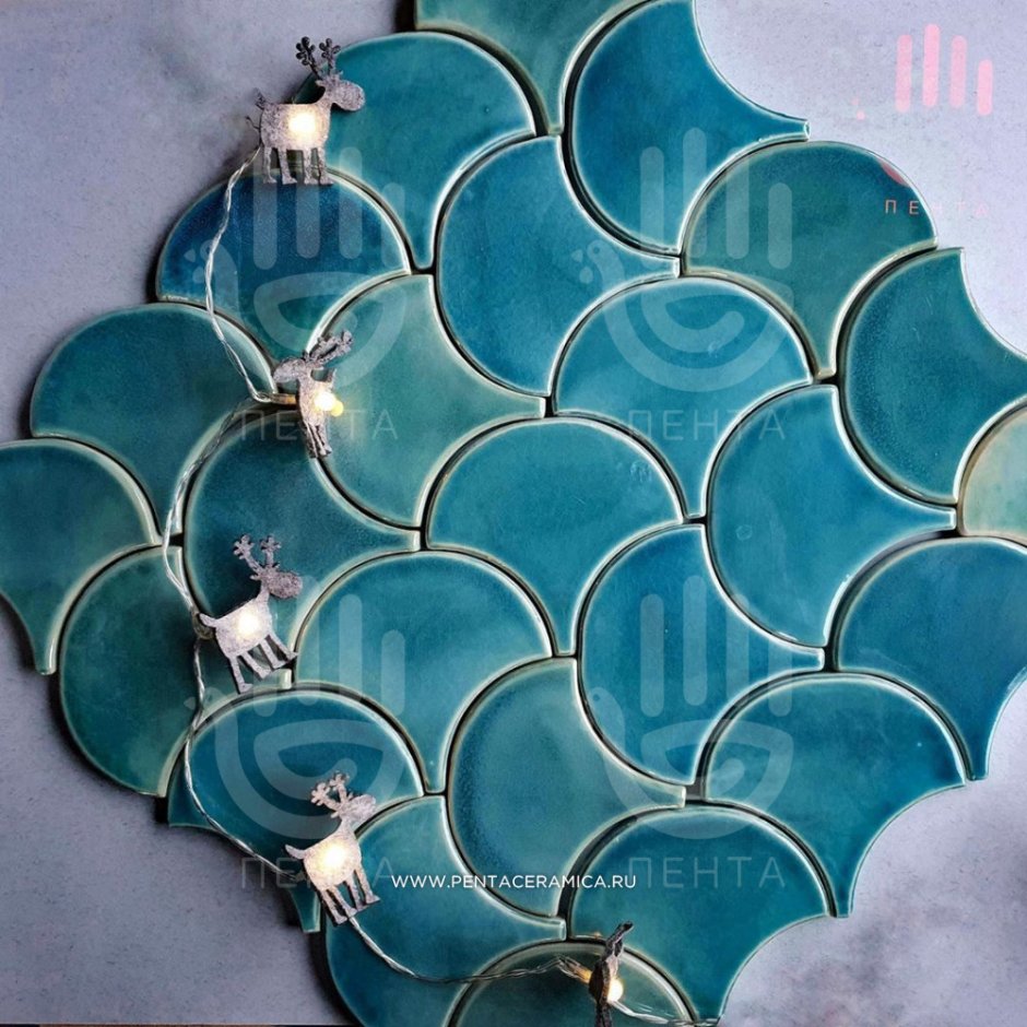 Плитка чешуя Керама Марацци