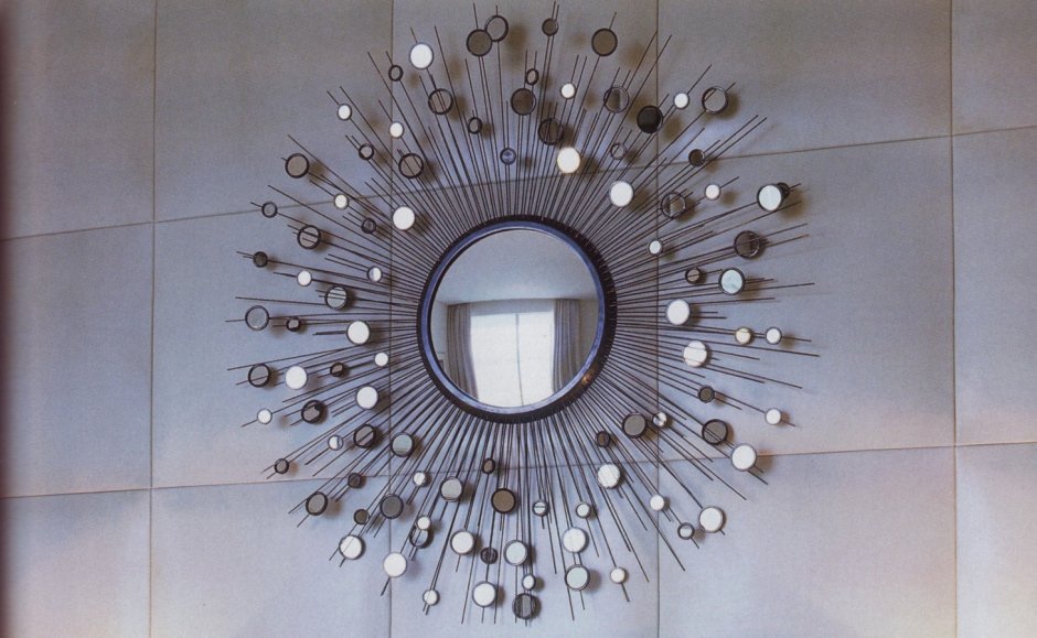 Зеркало из палочек