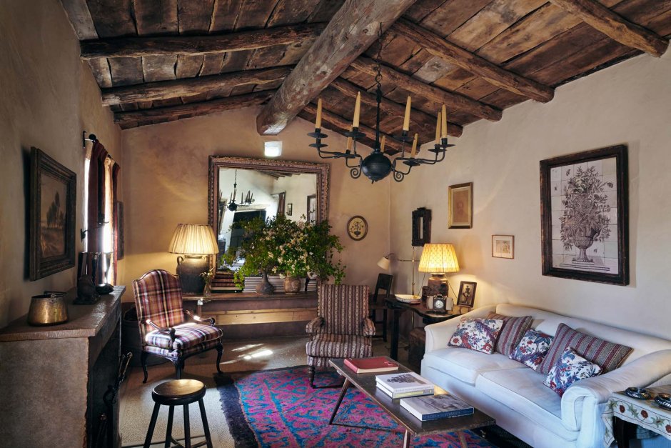 Интерьеры французских деревенских домов