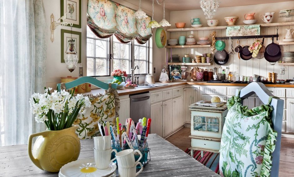 Спальня в стиле Кантри Прованс