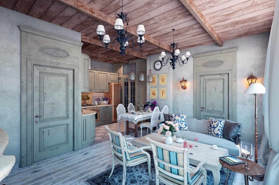 Стиль шебби Шик в интерьере