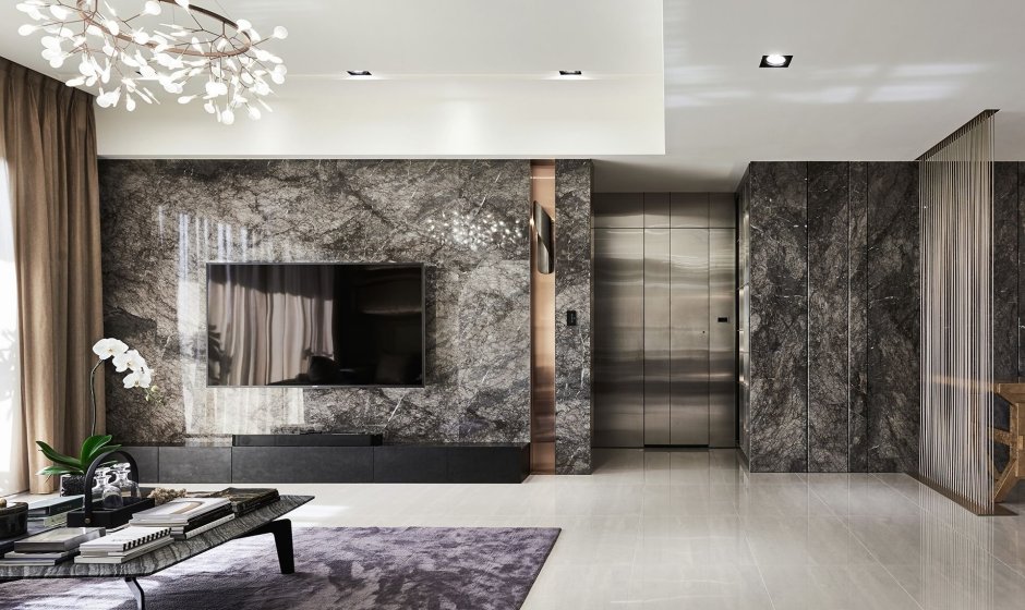 Мрамор в интерьере