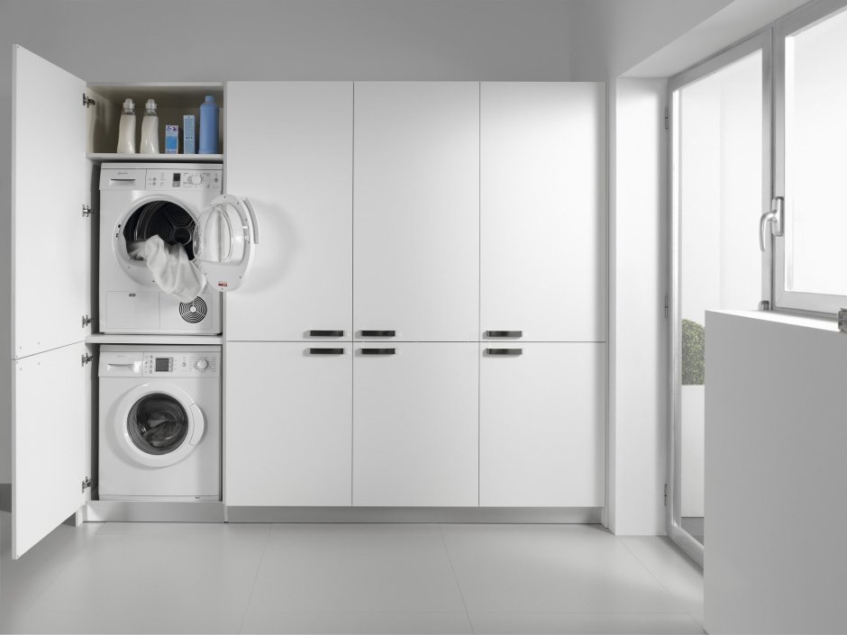 Шкаф в постирочной