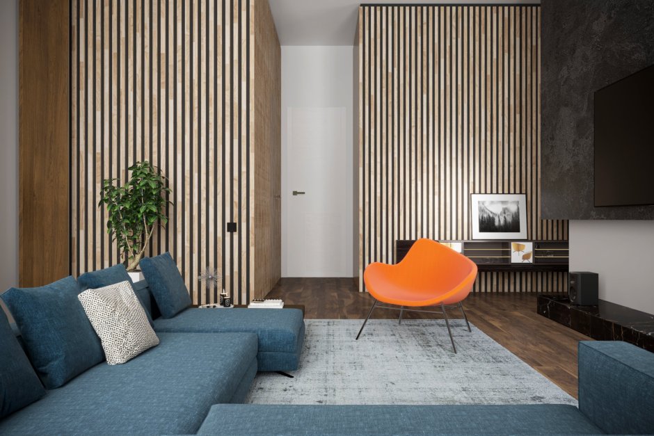 Гостиная с обеденным столом