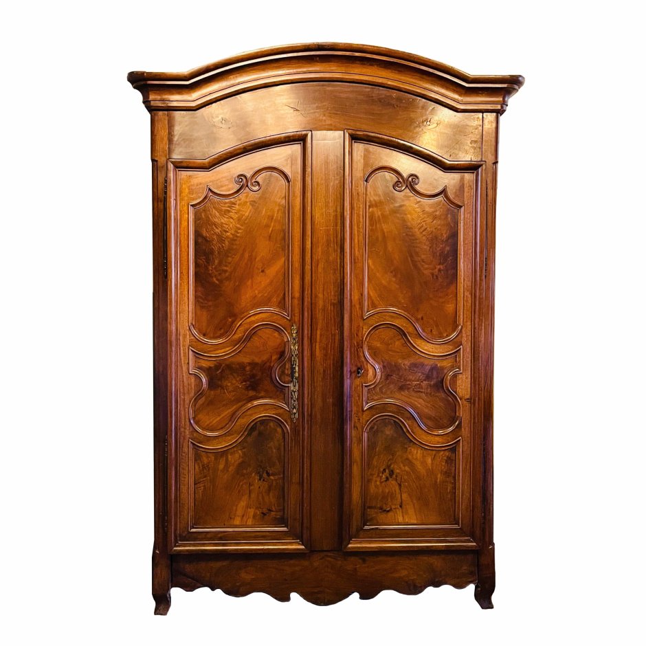 Шкаф антиквариат трехстворчатый фото Польша