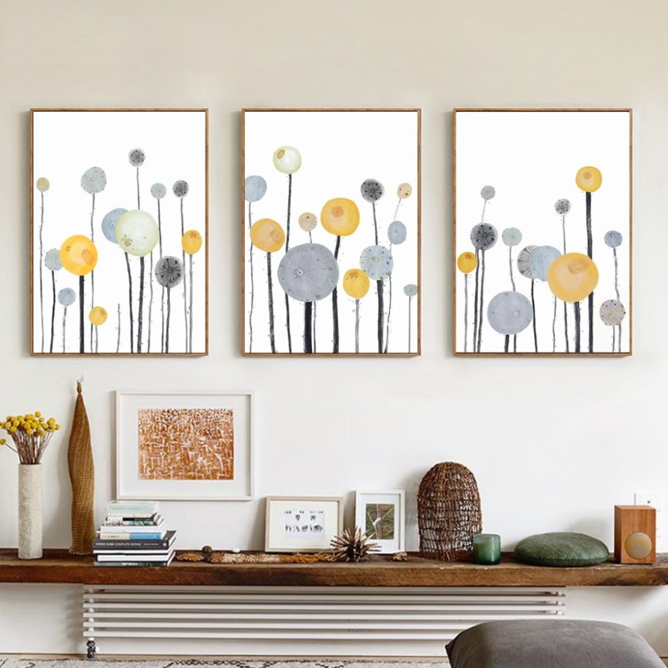 Панно из пялец