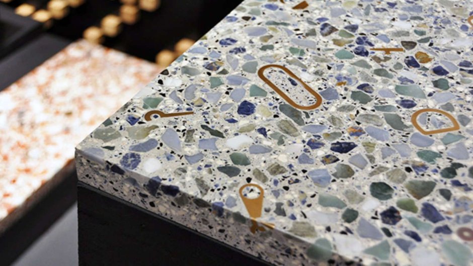 Кварцит терраццо