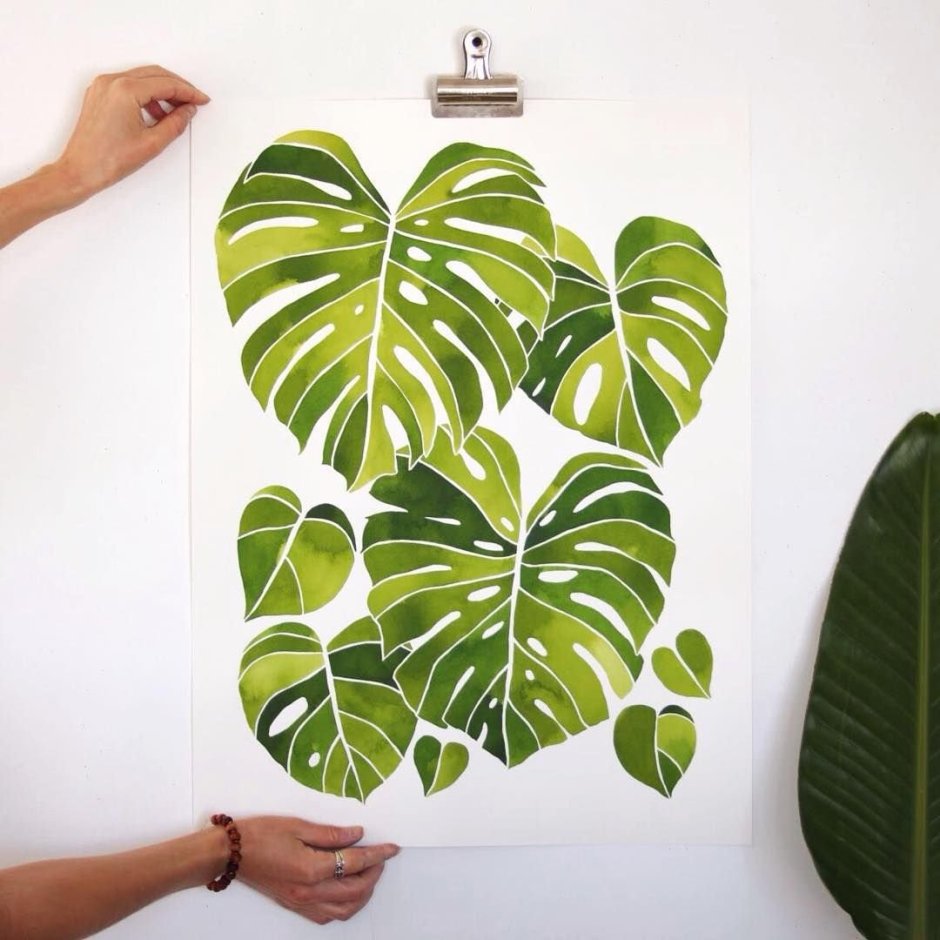 Роспись стен монстера