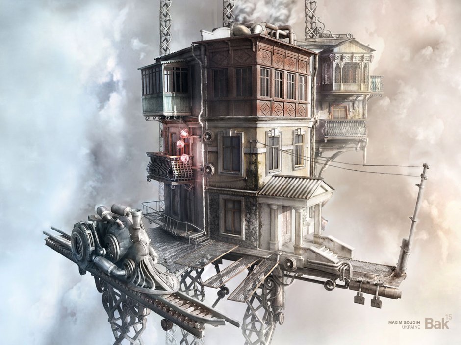 Стиль Steampunk в интерьере