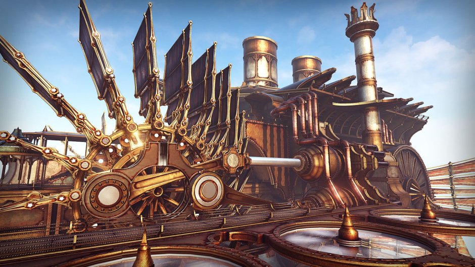 Архитектура стимпанк Испании