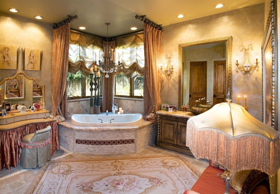 Ванная в итальянском стиле в интерьере