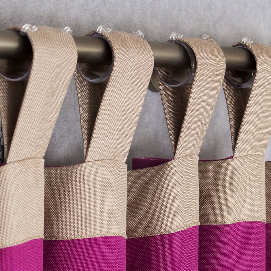 Шторы на петлях