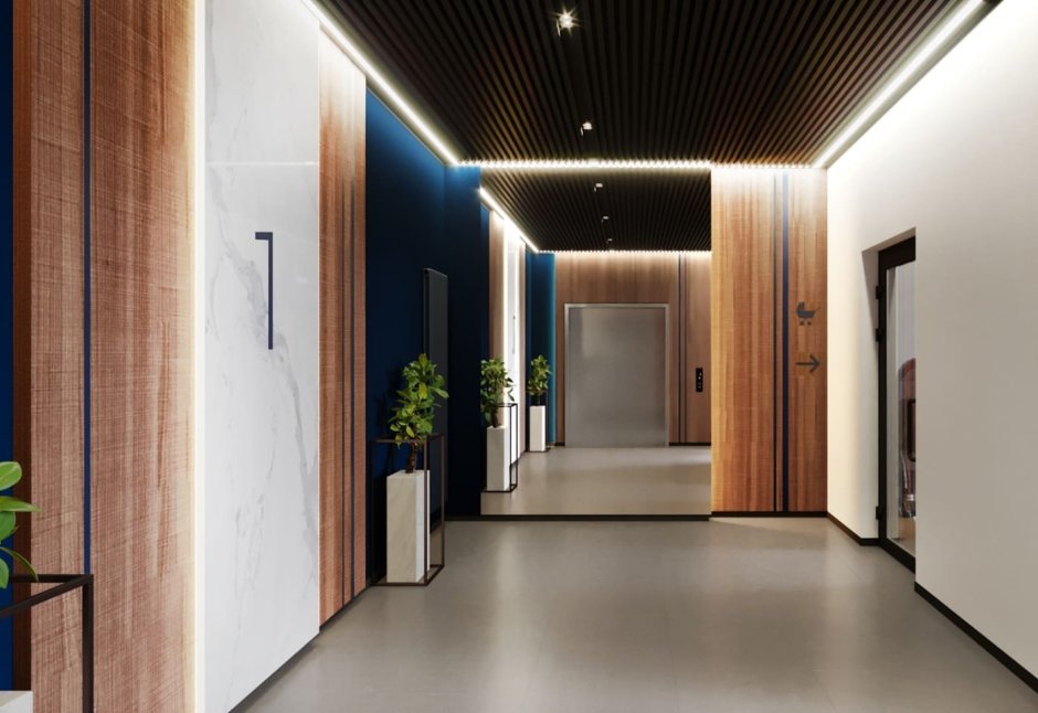 Яркий подъезд